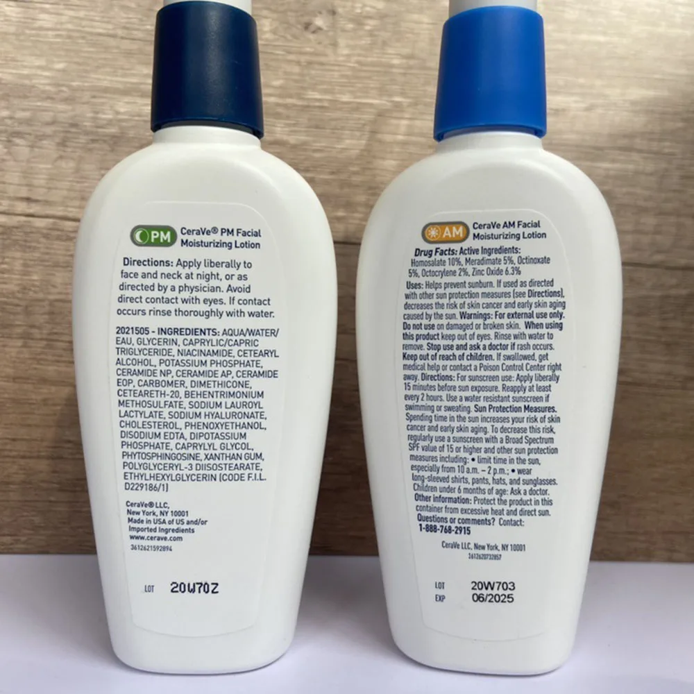 Hot Selling 89ml CERA AM Facial Moisturizing Lotion with SPF30 Sunscreen Face Cream & Lotion