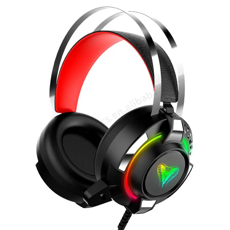 Manufacturer OEM Headphone 7.1 Surround Gamer Headphones Usb Ps4 Headband Games Noise Cancelling Gaming Headset With Mic