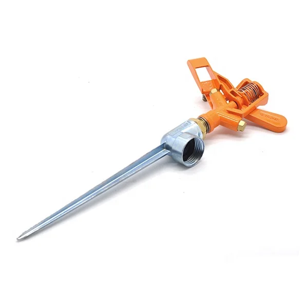 1/2 дюймовый полный или запасной круглый Цинковый Сплав Регулируемый Импульсный спринклер низкого давления из цинкового сплава с цинковым металлическим шипом