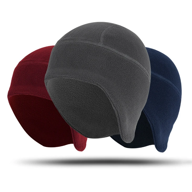 Soft Fleece Beanie Watch Cap Fleece Beanie Hat Winter Essentials Active Hats Men Women Ski Bob Hat Custom Logo