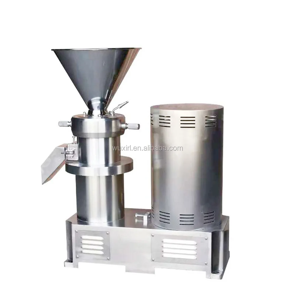 CE industrial small grinding colloid mill for peanut butter home use sesame paste processing maker machine food grinder machines