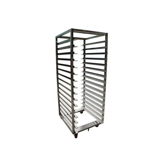 Hot sale stainless steel bread display rack/bread cooling trolley rack/ mobile cooling shelf