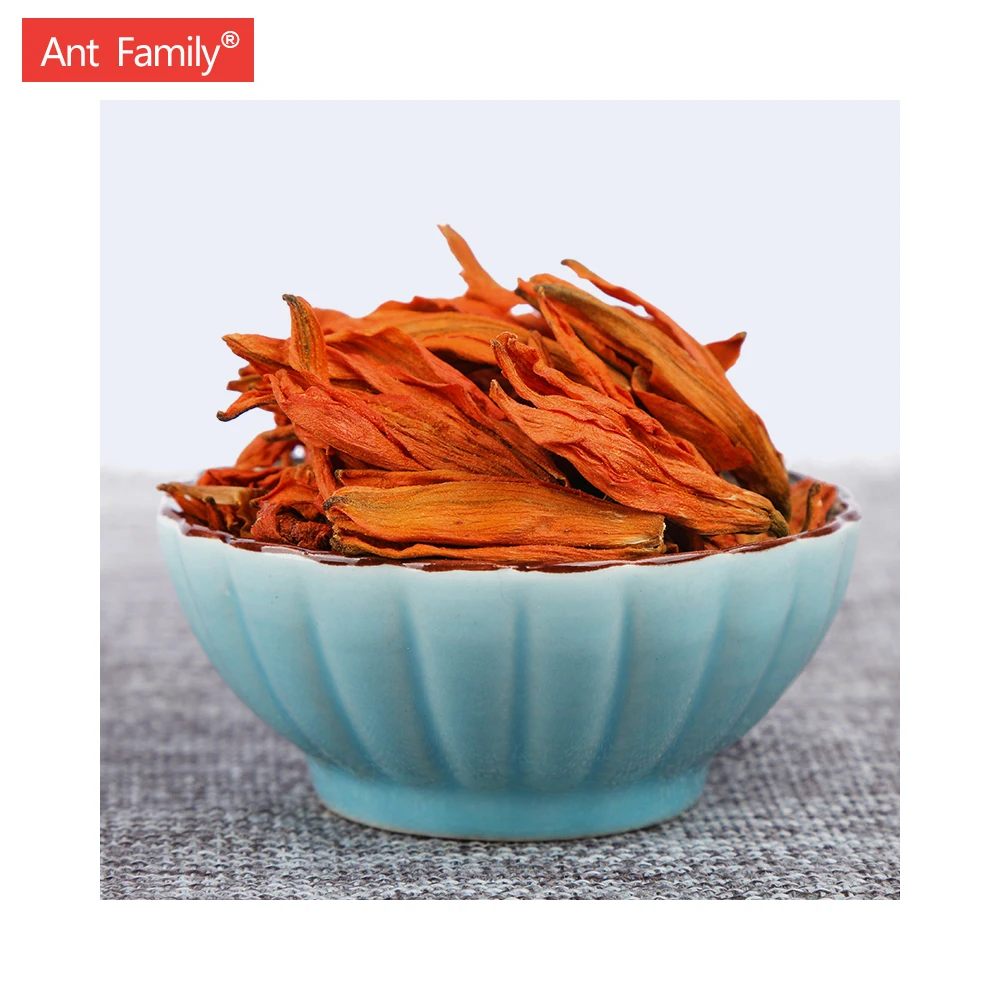 Chinese Herbal Tea Fragrant Natural Greenish Lily Flower Tea