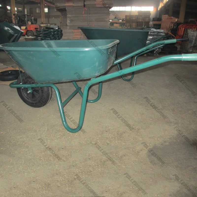 GS/TUV Европейского садового колеса Barrow WB7864 с зеленым ПВХ лотком 120L