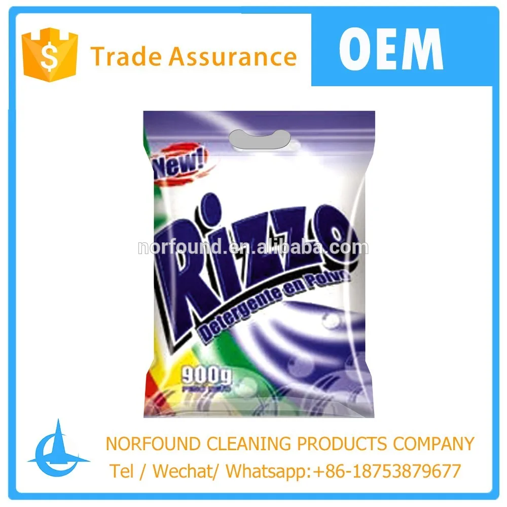 Big volume laundry detergent powder in pack from shandong
