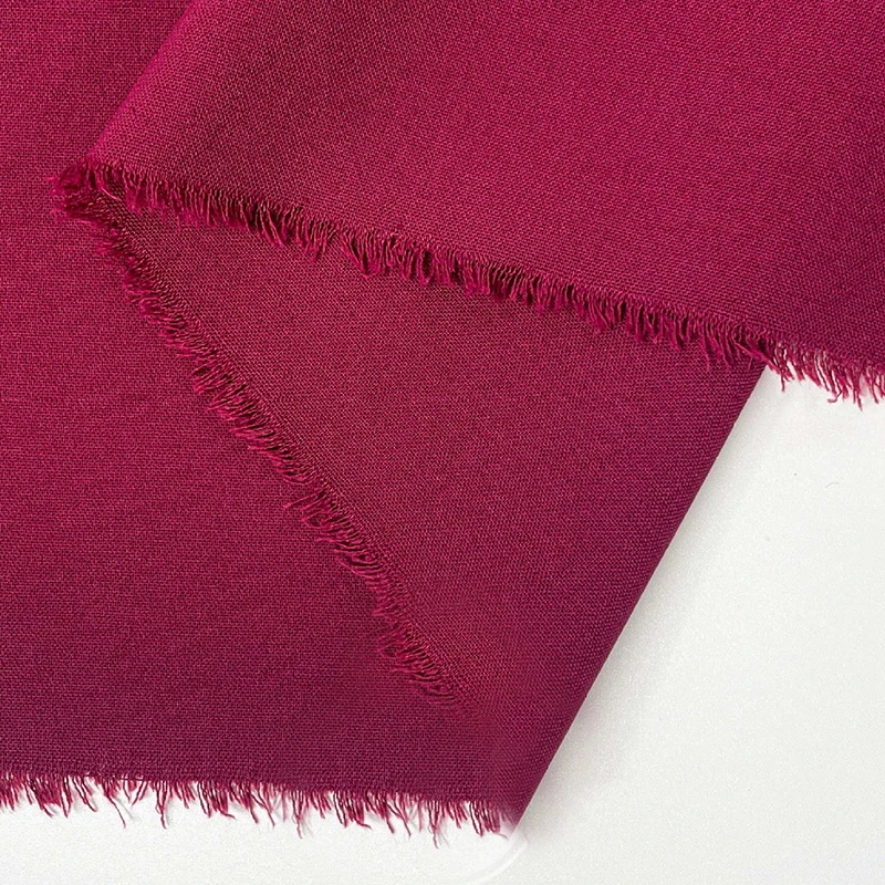 Popular Muslim Clothing Fabric Polyester Satin Solid Color Customizable Pattern Robe Fabric