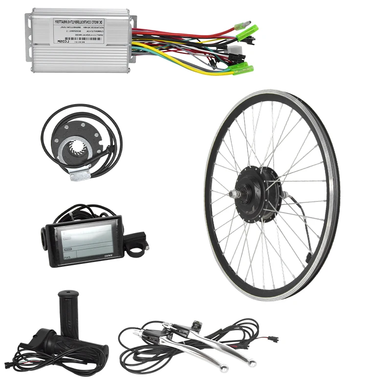 The Chun top quality electric bike 1000w 48v with lithium battery 18650 cell rechargeable electric bicycle motor kit