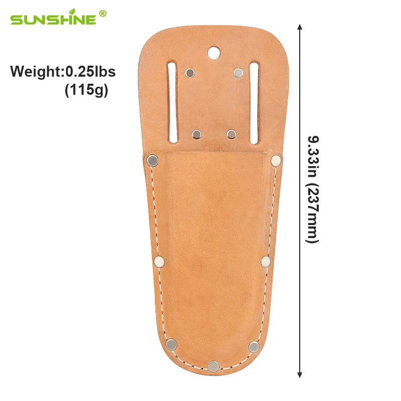 SUNSHINE Flowers Gardening Scissors Stainless Steel Pruner Garden Durable Garden Shears for Plants with Leather Holster & Tool