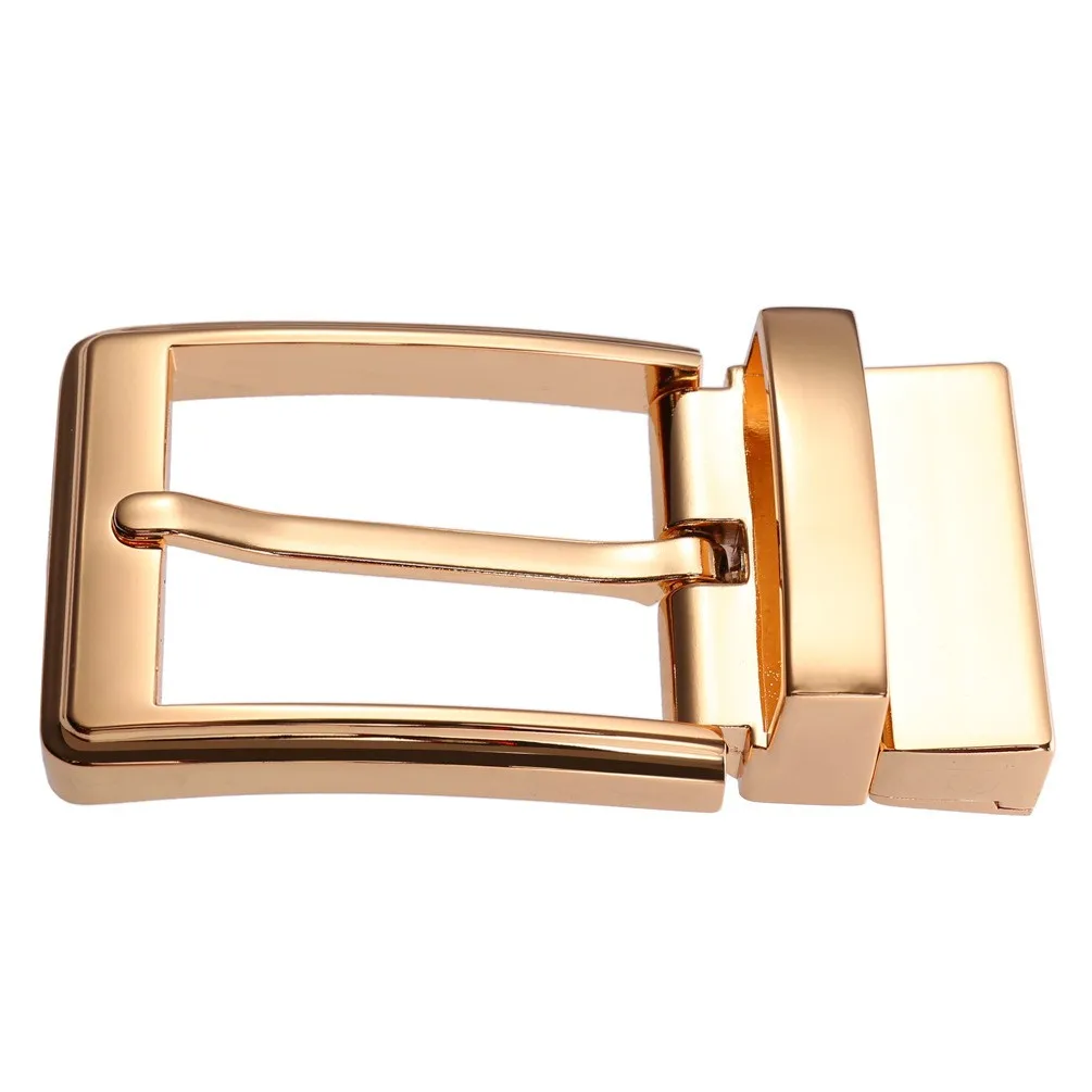 New Metal Reversible Buckle 35MM Pin Buckle Belt With Holes Alloy Factory OEM Custom Logo Wholesale
