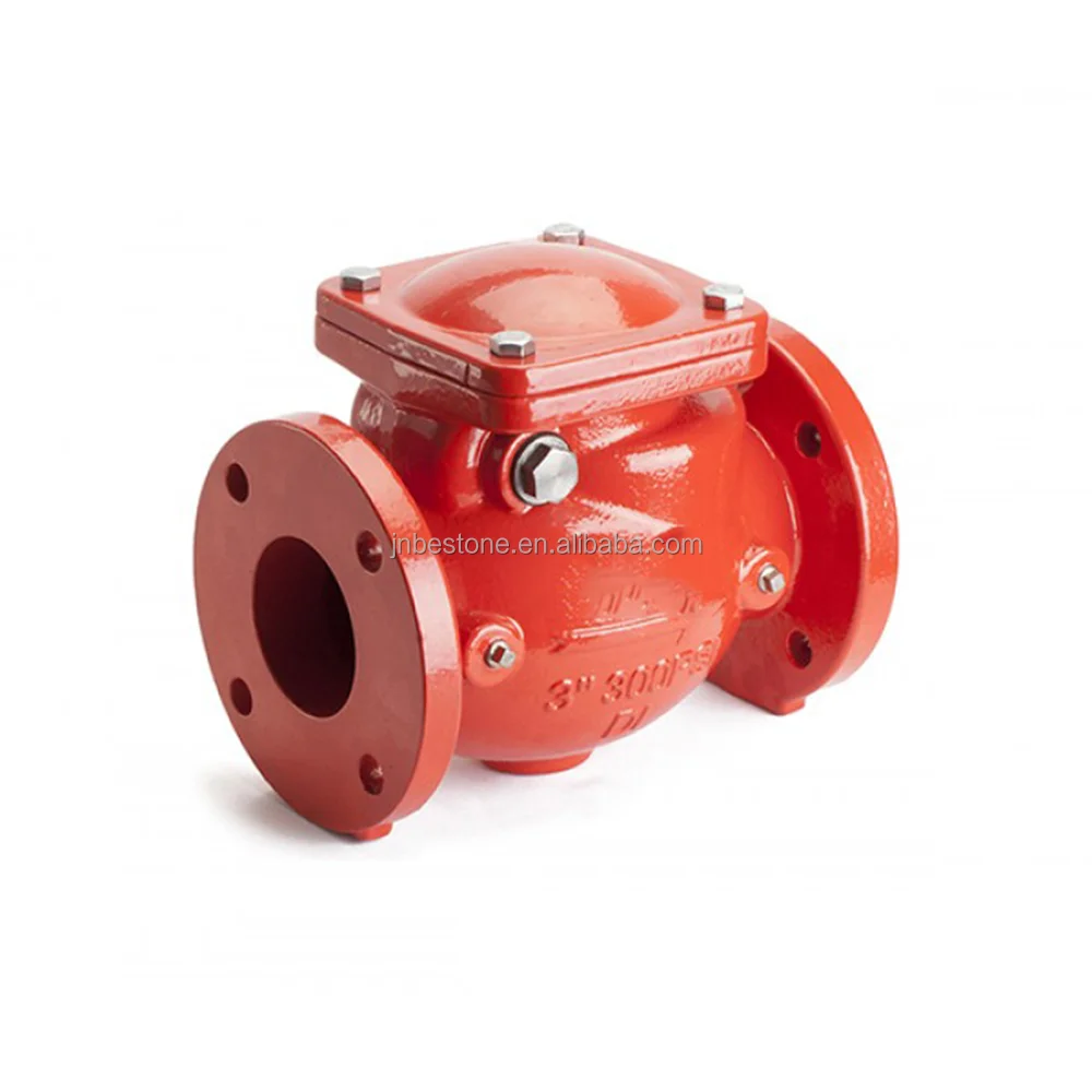 Grooved Swing Check Valve 300PSI DN50-300 Grooved end Check Valve ductile iron Grooved Check Valve