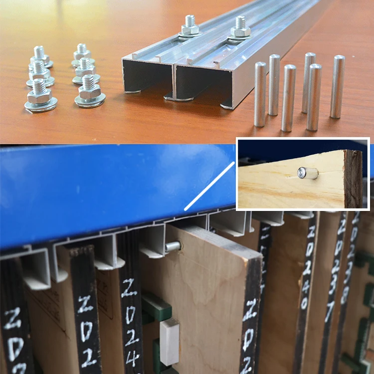 corrugated carton printer  customizable  Wood flat plate printing plate storage shelves   hanging shelf