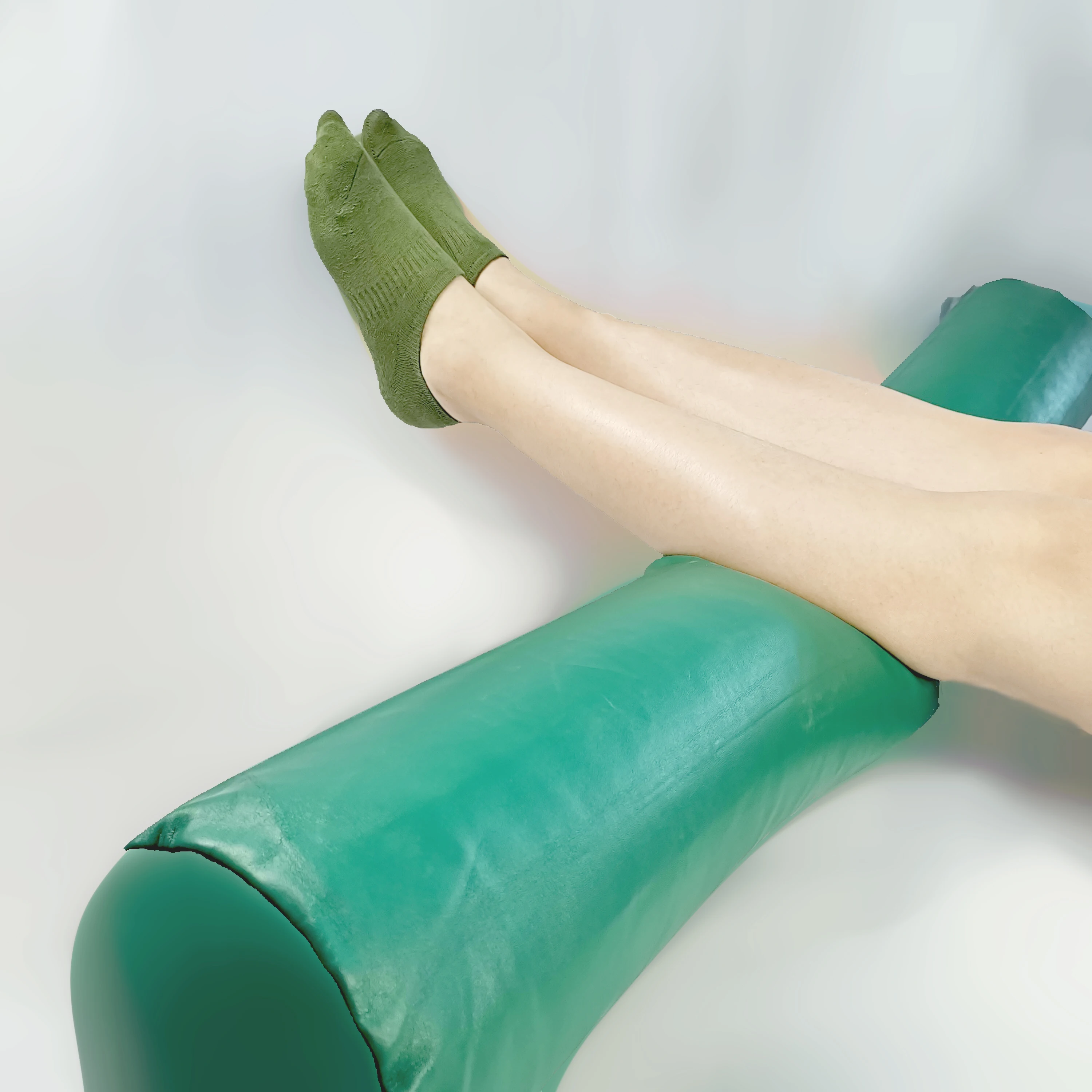 New Design Relax Muscle PU Leather Filling Roller Customized Logo