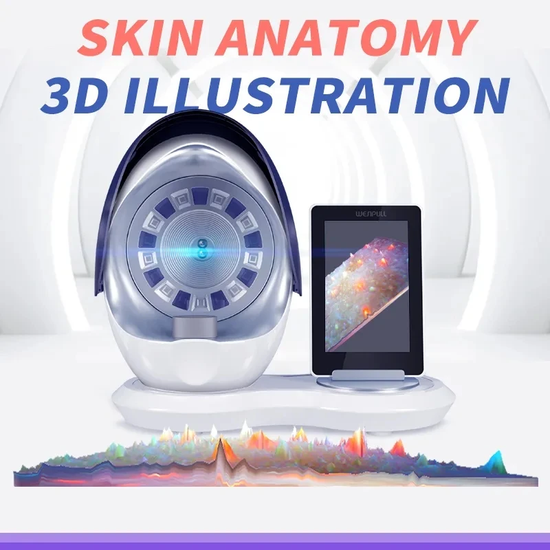 Portable skin scanner facial analyzer uv pores test machine 3D Visia Skin Analysis Machine
