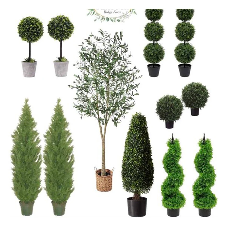 Ruopei 7.5 Ft Xmas Tree Include Stand Artificial Full Tree Artificial Holiday Christmas Pine Tree for Home