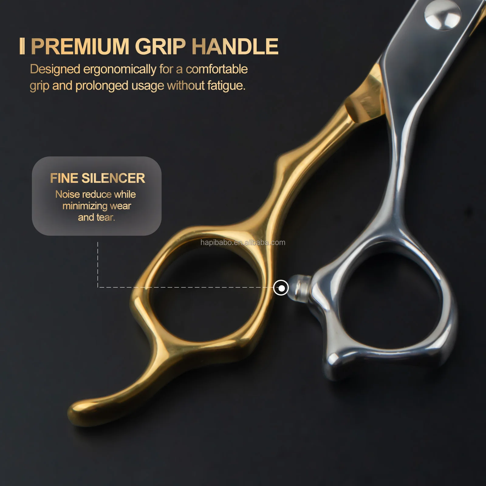 Shear Hairdressing Salon Professional Barber Shears In 440c Stainless Steel Haircut Scissors Professional Barber Scissor Set Kit