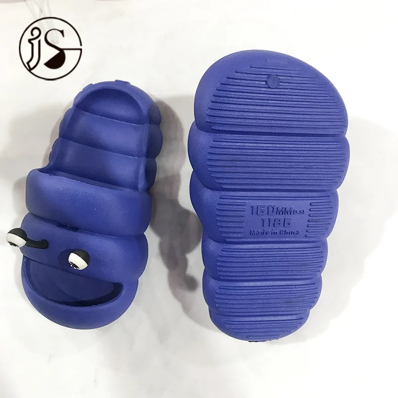 2023 summer kids outdoor indoor casual slides fashion anti slip light weight EVA slippers for children