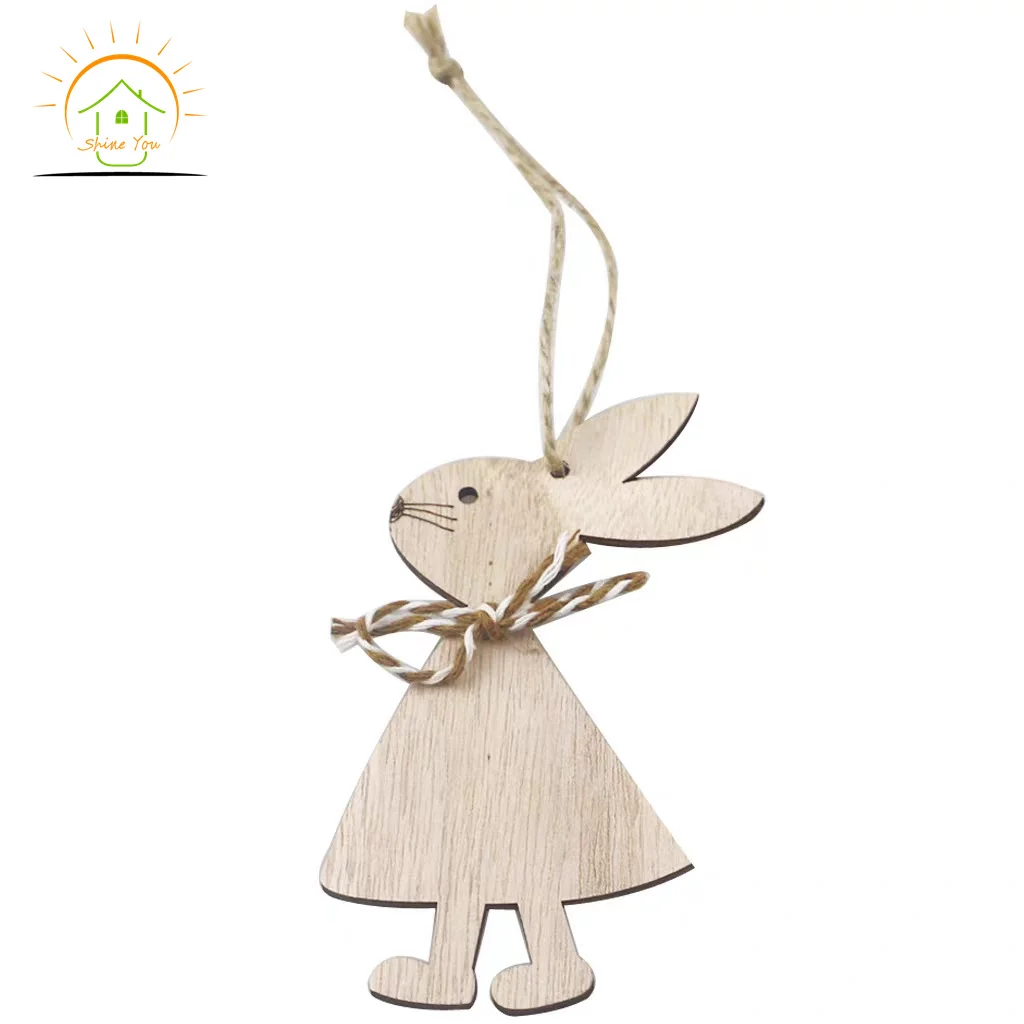 Easter Bunny Pendant Home Holiday Decoration Supplies Wholesale Custom Gifts