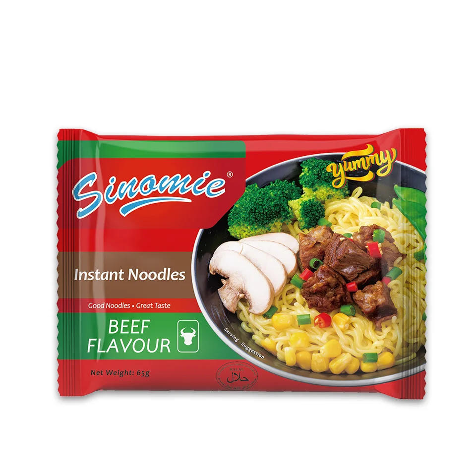 Китайская лапша оптовая продажа Классическая Высококачественная заводская цена рамен Халяль говяжий вкус пакет быстрого приготовления