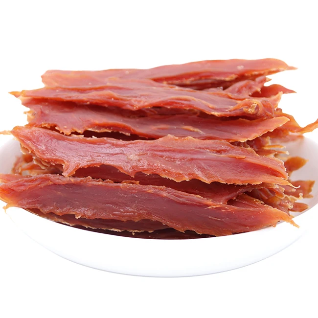 Wholesale High Quality Pet Treats And Food no addition Fatten cheeks Tear removal Soft Duck Strip Dried Snack