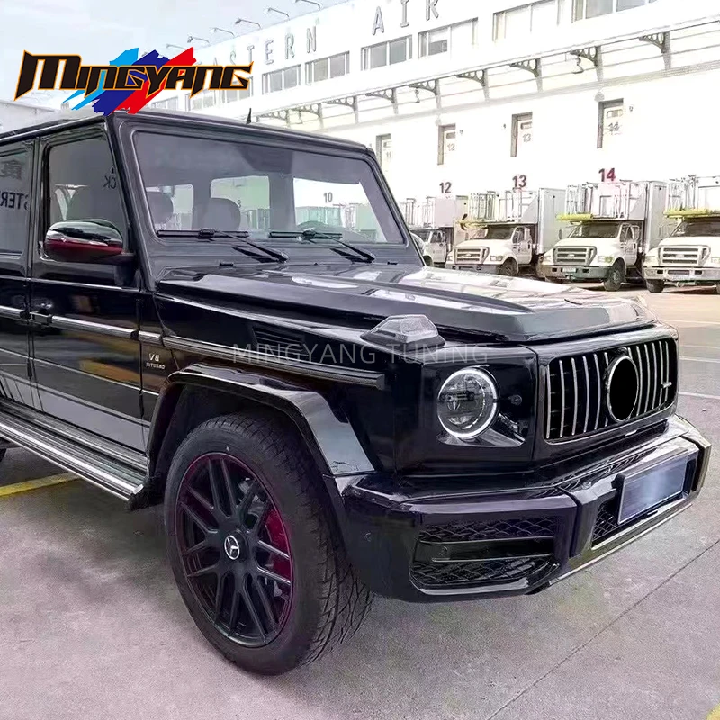 High quality G63 design body kit car bumpers for mercedes BENZ W463 1992-2017 upgrade W464 W463A 2022