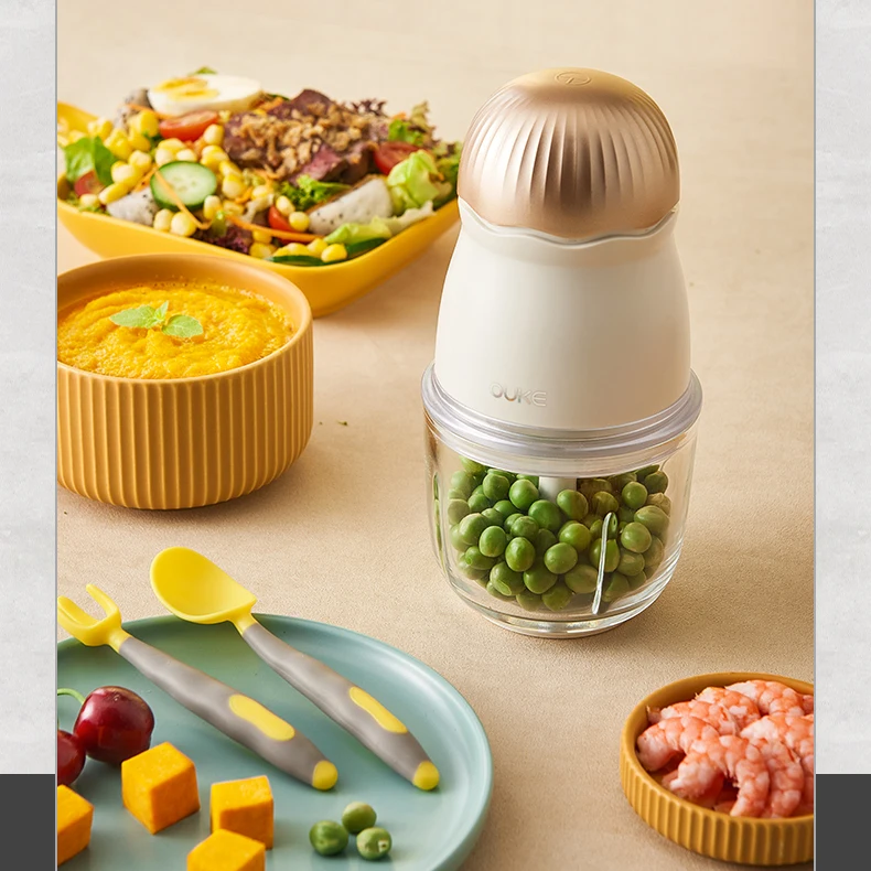 2022 Mini Baby Electric Food Processors Kitchen Tools Food Chopper