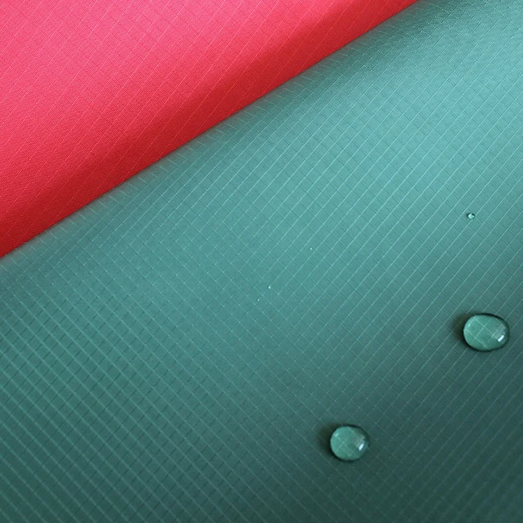 
210D polyester ripstop oxford fabric coated ripstop 100% polyester spandex fabric 