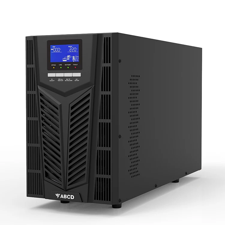 Shenzhen OEM Factory Uninterrupted Power Supply Backup 10KVA 220V Tower Online UPS System For Fridges