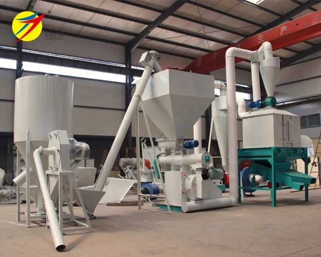 Small scale feed plant equipment animal feed mill production line equipment