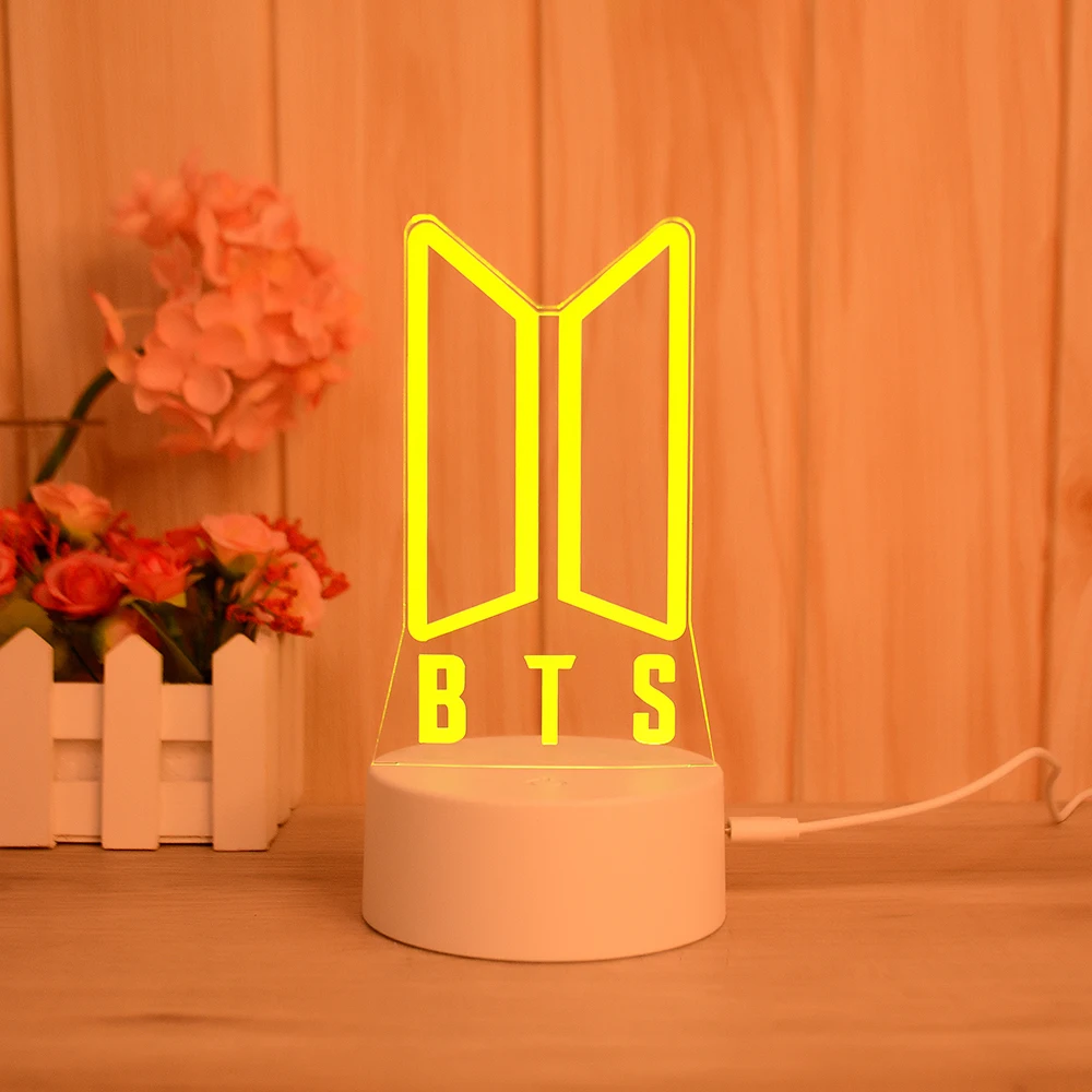 Creative 3D Optical Night Light LED Lamp Acrylic Christmas Decoration LED Light