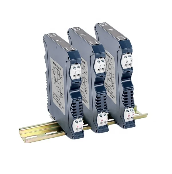 MSC90A:0.2%DIN Rail Isolated 0-20ma/0-10ma/4-20ma/1-5v/0-5V/0-10VDC Analog Signal Isolator Converter Powered in 24VDC/100-265VAC