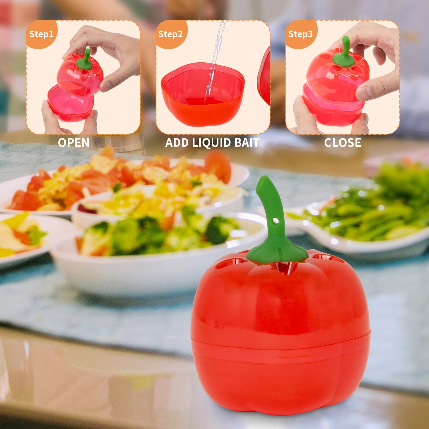 X-Pest indoor fruit fly traps attractant pest catcher table desk pest control wasp housefly bee bug mosquitoes insect trapper