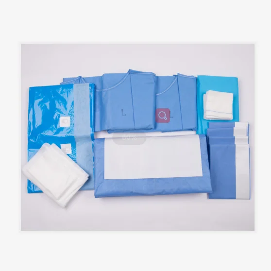 CE Manufacturer Sterile obstetric package Disposable Cesarean Pack C-section Pack