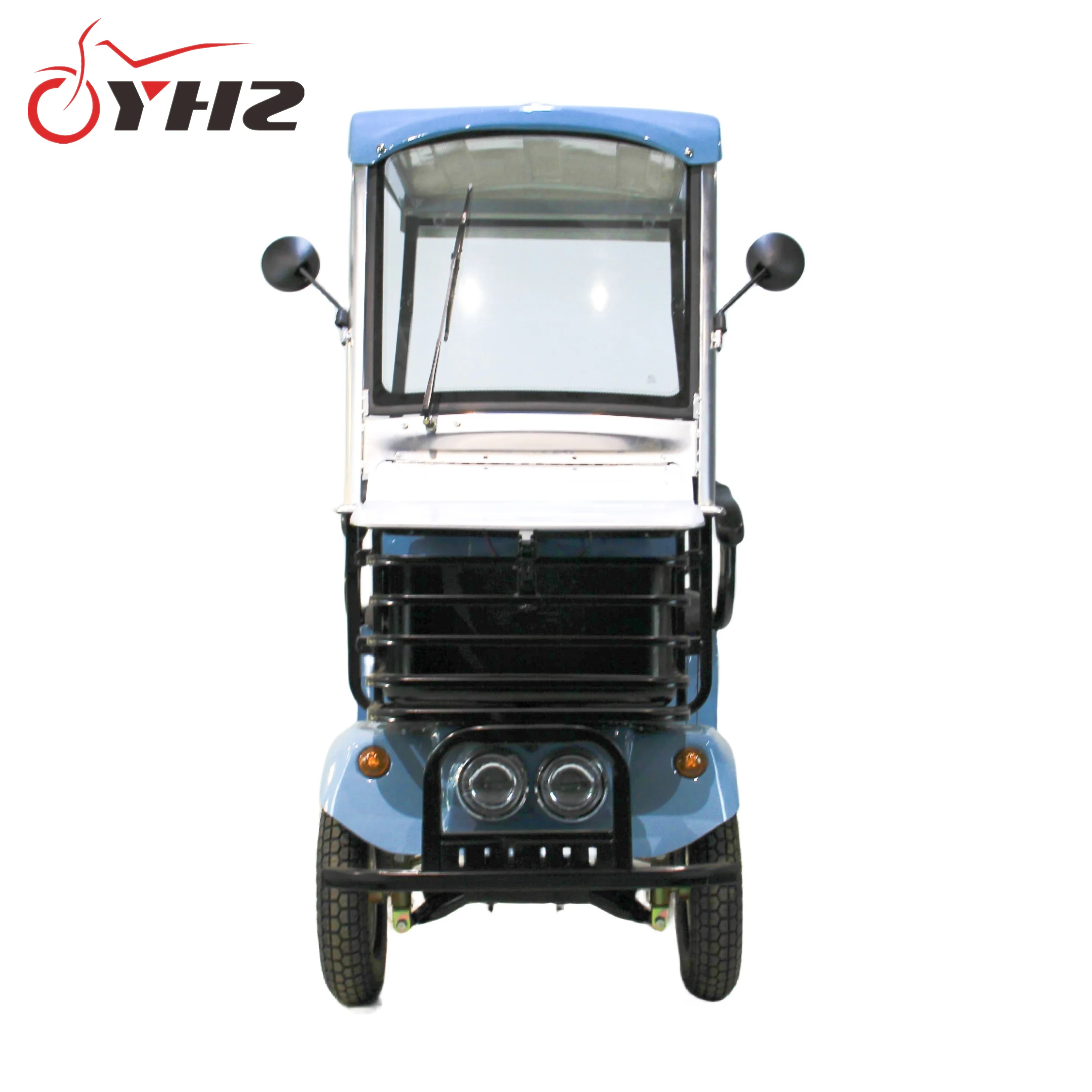 New style single seat elderly 4 wheeler electric mobility scooter with roof for adult