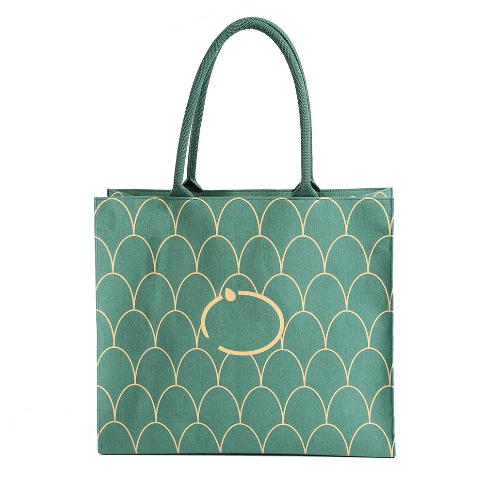 Wholesale Cheap Reusable Shopping Bags Plain White Blank Cotton Canvas Tote Bag