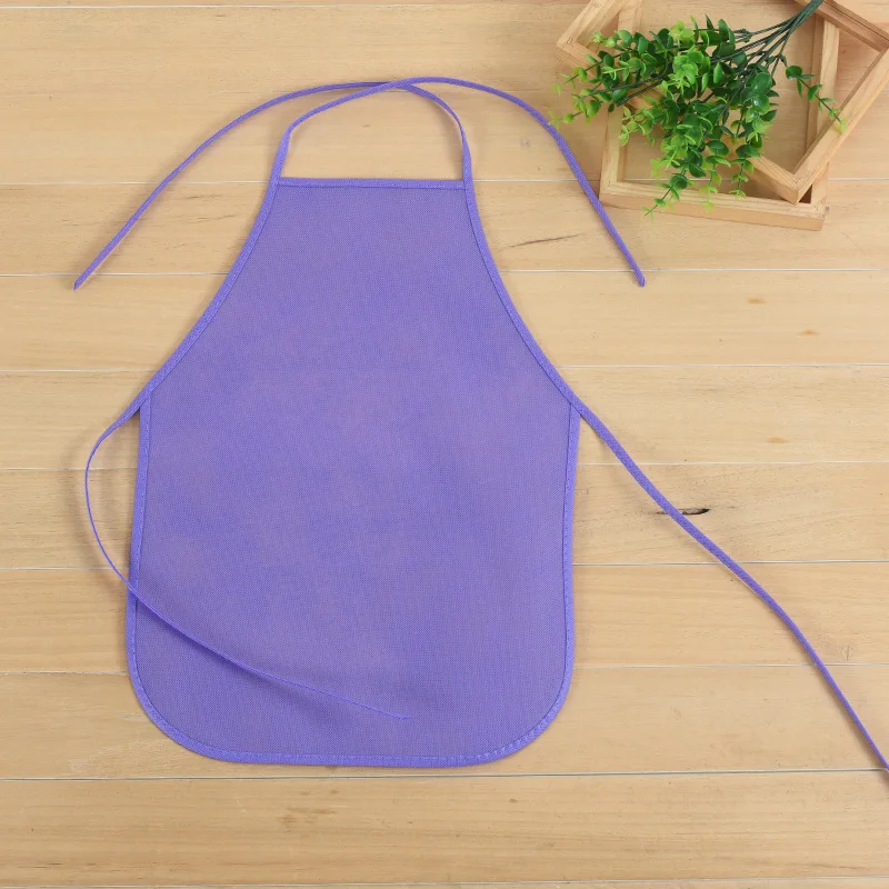 Non-woven Apron Colors Kid Apron for Children Chef Aprons Kids Painting for Kitchen Cooking Baking Painting