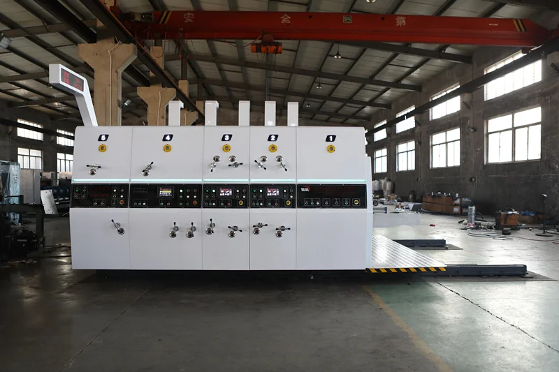 ZHENHUA Trending Products with High Market Potential Corrugated Flexo Printing Machine 4 Color Die Cutting Slotting