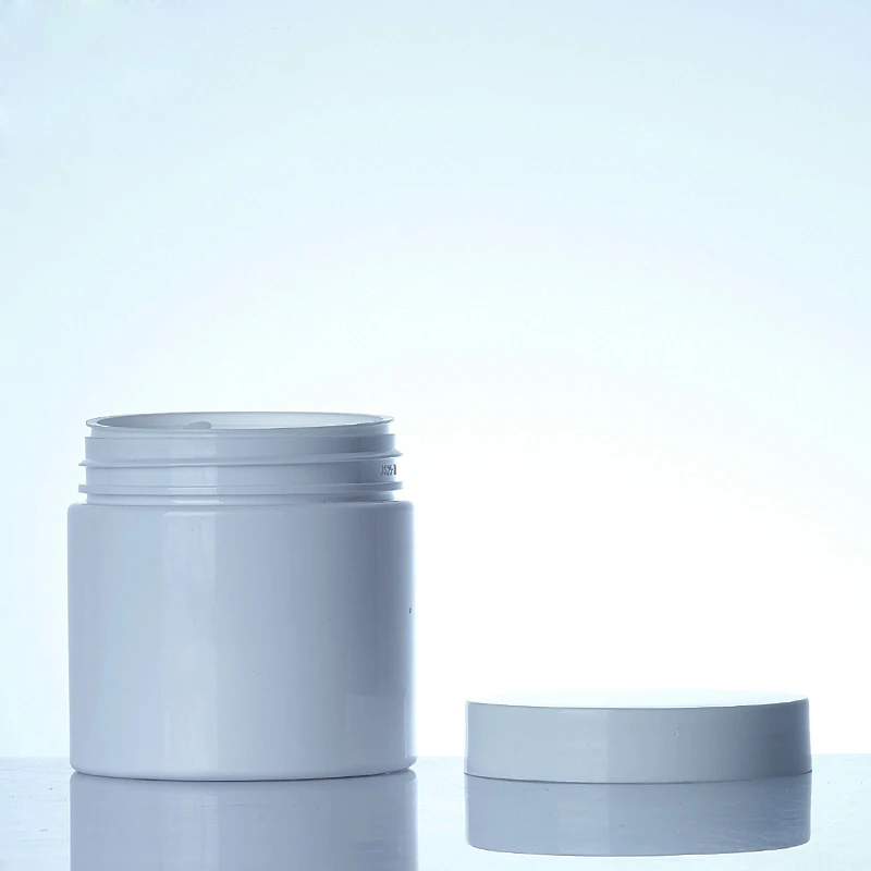 Hot selling wholesale custom wide mouth Plastic lotion container cosmetics jars with lids