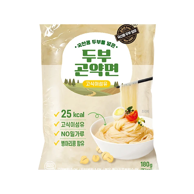 (Rarasfarm Inc)-Tofu Konjac Noodle_Spaghetti, Fettucine: Enhanced Nutrition & Texture for a Diet-Friendly Choice KOTRA