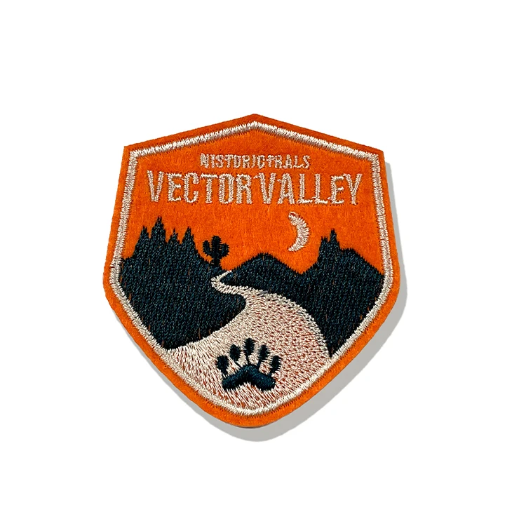 Factory Wholesale High Quality Customizing Sport Trade Mark Clothes Iron On Patches