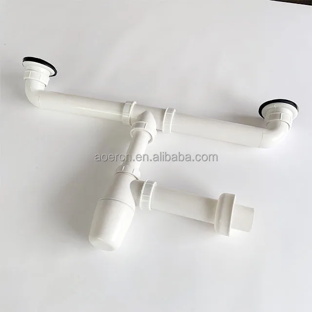 Anti Smell Water Drainage Flexible Drain Bathroom Plastic Kitchen Sink Drain Pipe