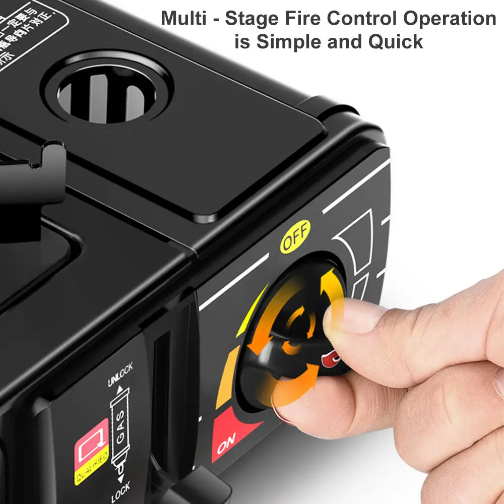 Alocs Tourist Gas Stove Camping Accessories Portable Outdoor Picnic Mini Single Burner Butane Propane Kitchen Gas Stoves