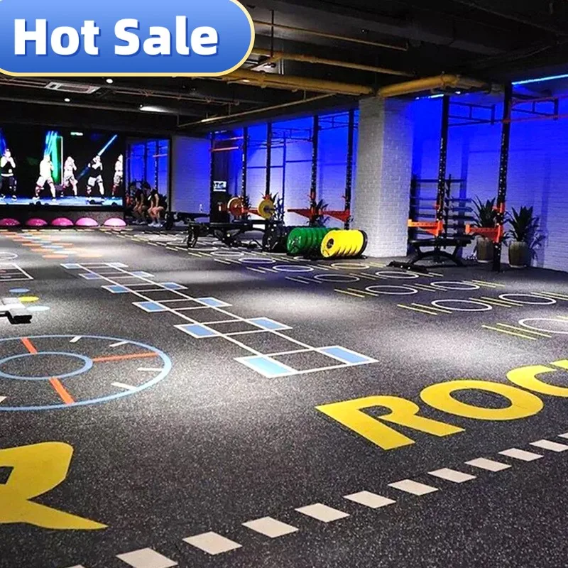 12mm Thickness Anti-slip SBR EPDM Fitness Gym Rubber Roll for Floor Rubber Flooring