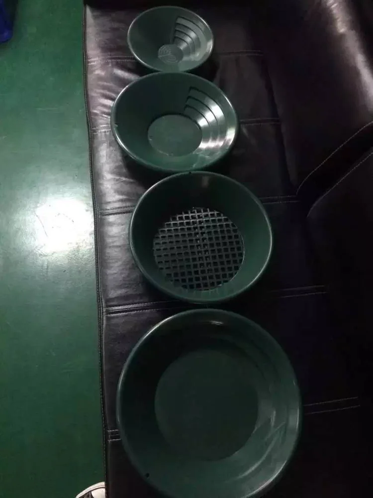 gold washing pan/gold pan classifier/Hollow gold pan set