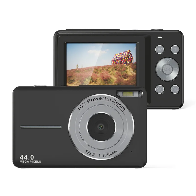 JM-T3 2.4-inch Display 16x Zoom 44 million pixels Face Recognition Portable Digital Camera
