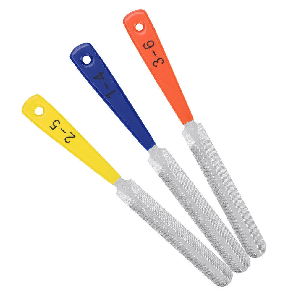 Steel Guitar Nut File Kit Three Different Sizes Of Files For Guitar Bass Mandoline Banjo Ukulele Guitar Repair Tool Kit