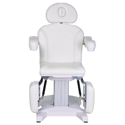 New design three-stage white beauty salon furniture high adjustable spa electric massage bed