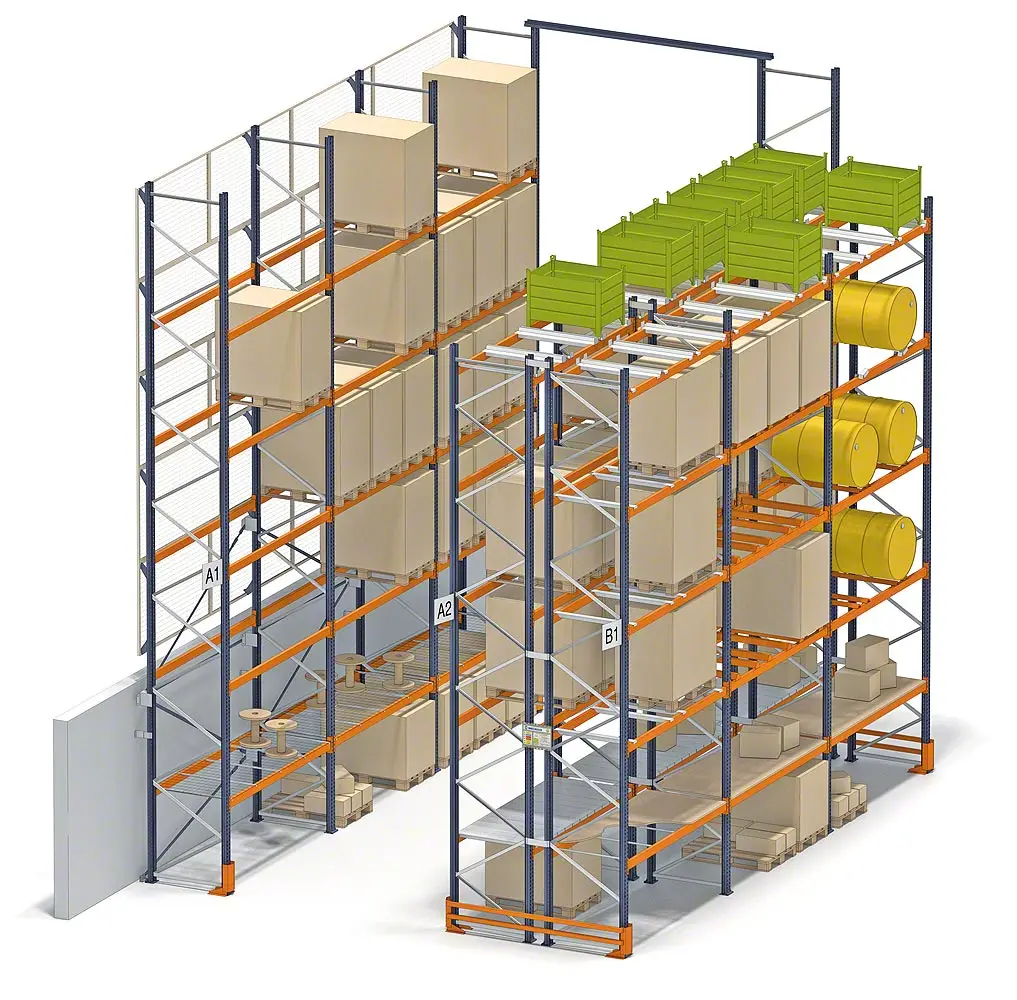 SATONG Wholesale  Cheap Pallet Shelf Customized Size Shelf  Racking for Warehouse Storage