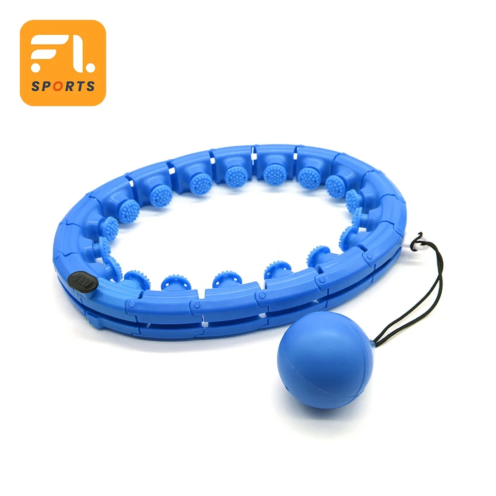 FULI Wholesale Factory Massage Smart Weighted Lose Exercise Hoola Hoops For Fitness Exercise