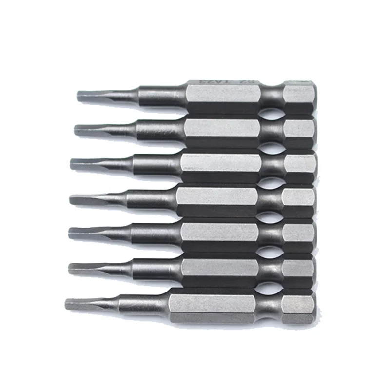 High Quality Wholesale S2 industrial grade Single triangular Screwdriver Bit  Power Tool for Fastening