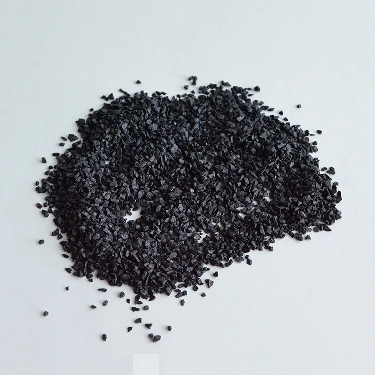 60# black aluminum oxide powder sandblasting corundum black fused alumina for sale